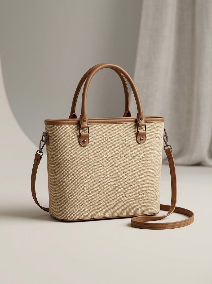 Mini structured tote