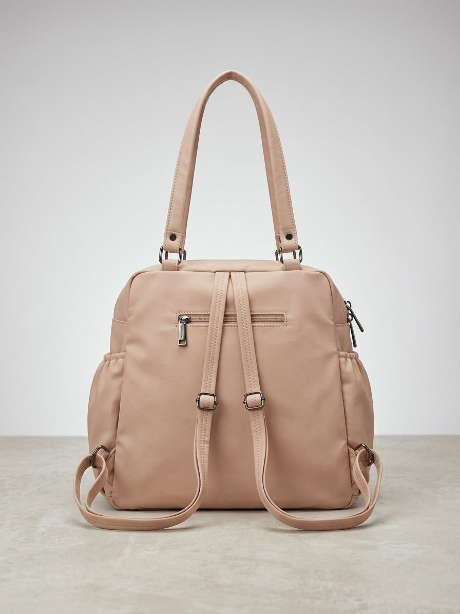 Beige Convertible Bag
