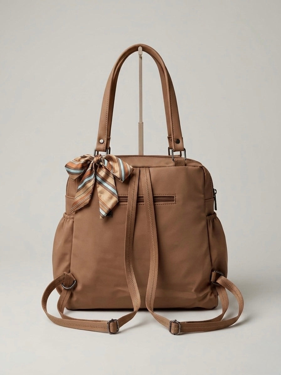 Light Brown Convertible Bag