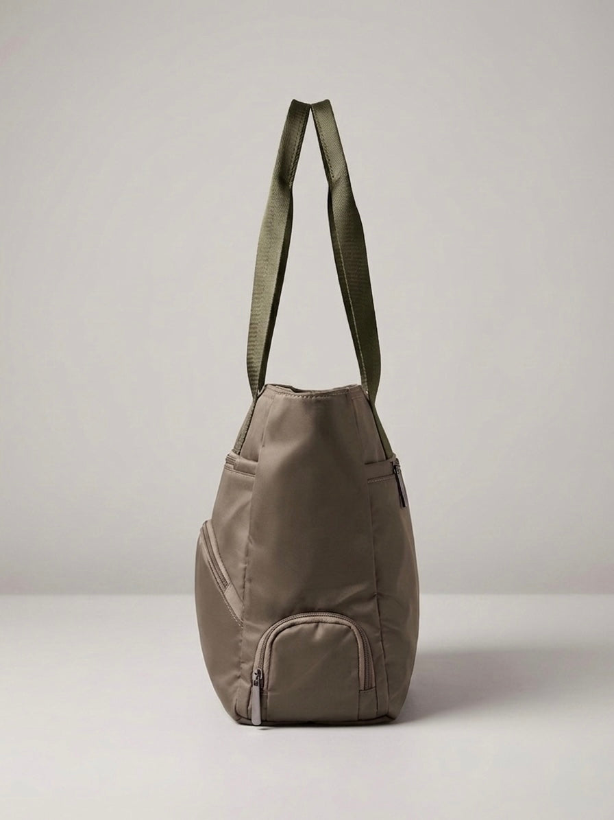 Khakhi Green Cloth Bag 2.0