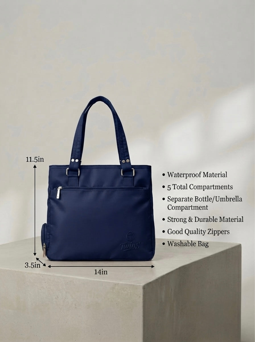 Navy Blue cloth bag