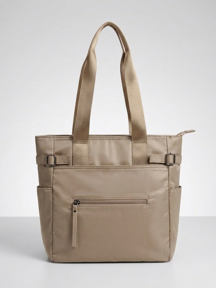 Ivory cloth tote