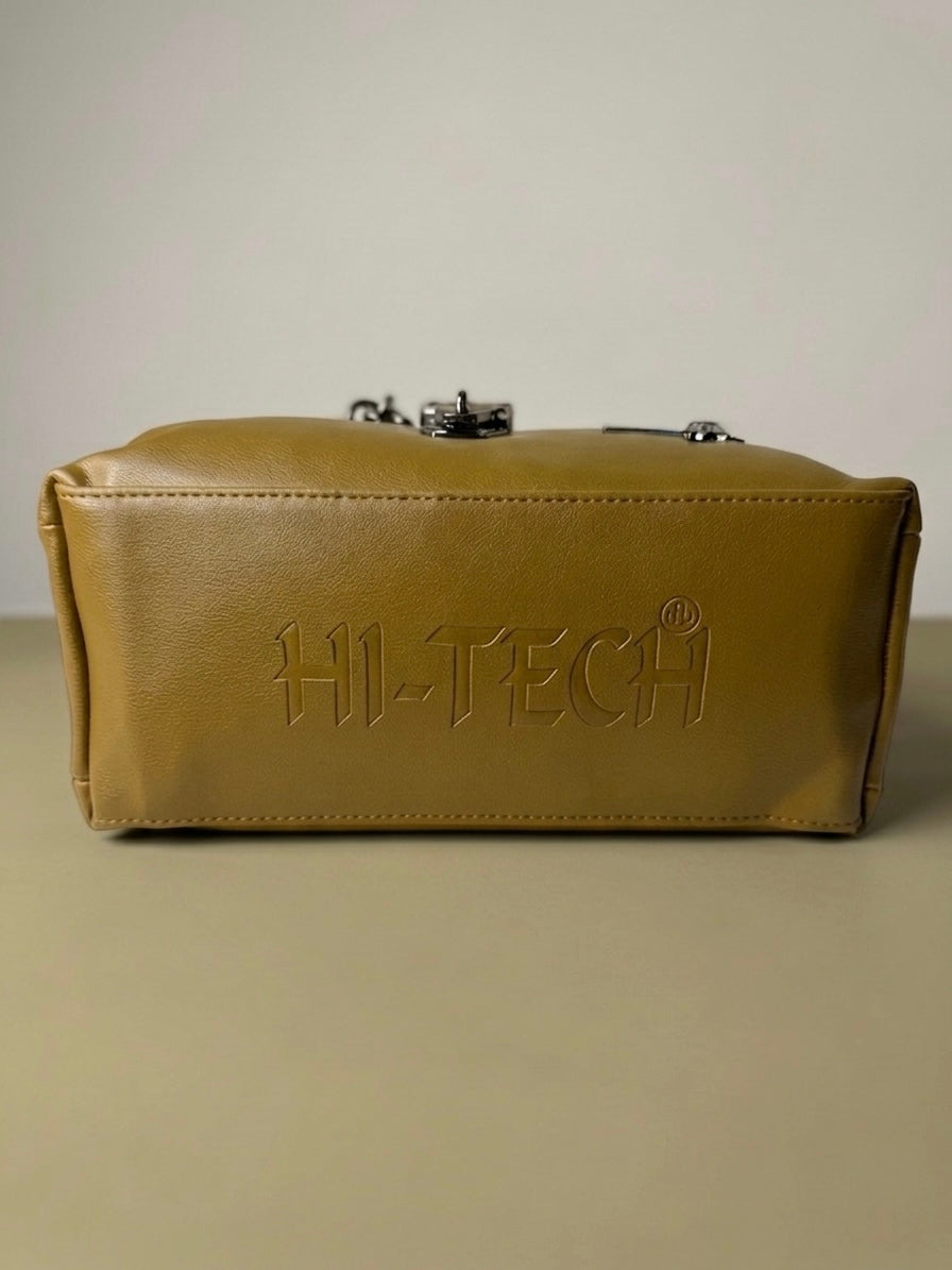 Tan brown shoulder bag