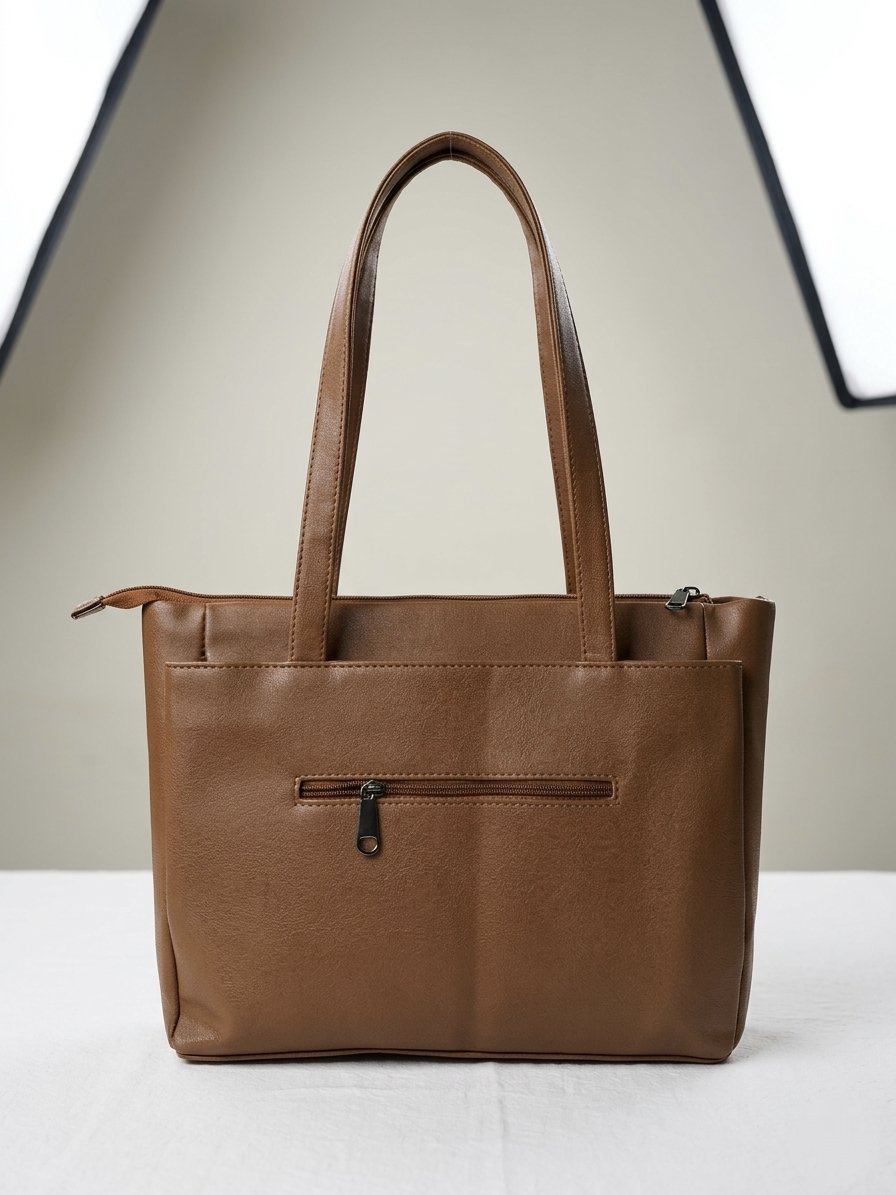 Superiz brown 2.0 tote bag