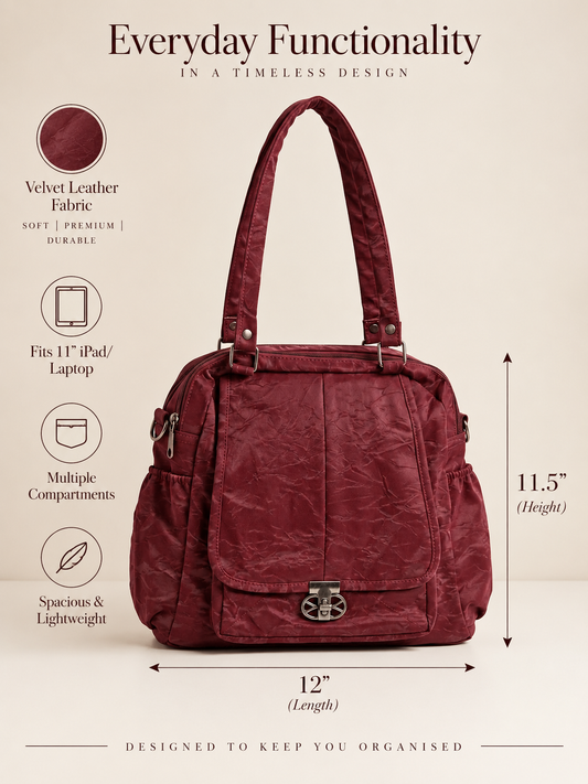 Wild Berry Convertible Bag