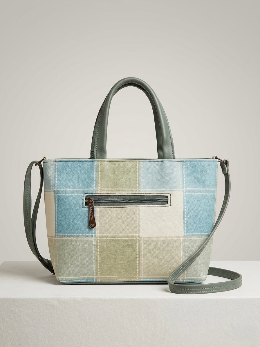 Printed shoulder bag