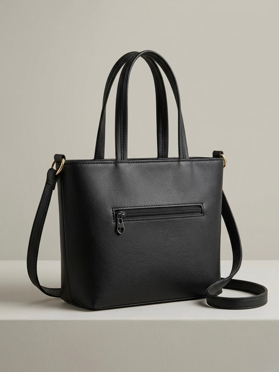Black mini shoulder bag