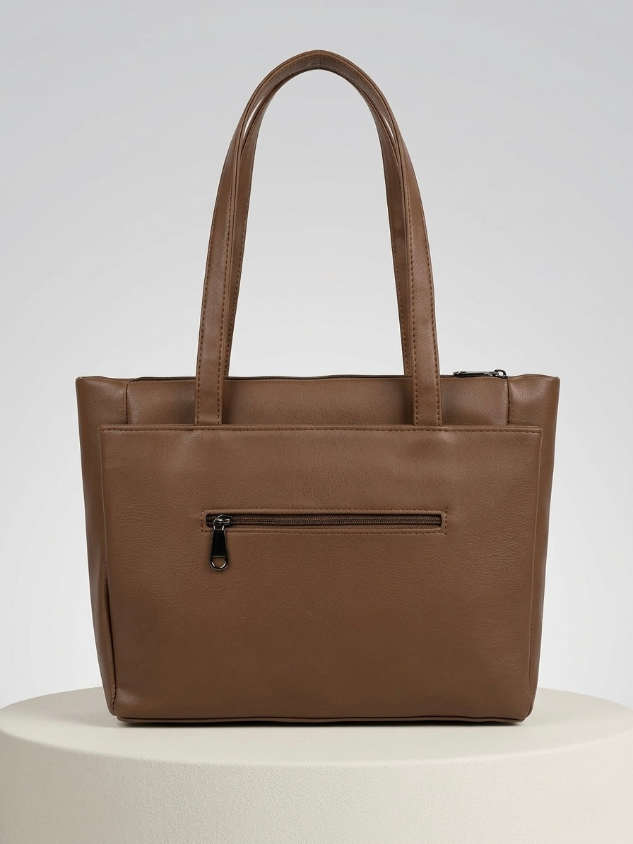 Superiz brown tote bag