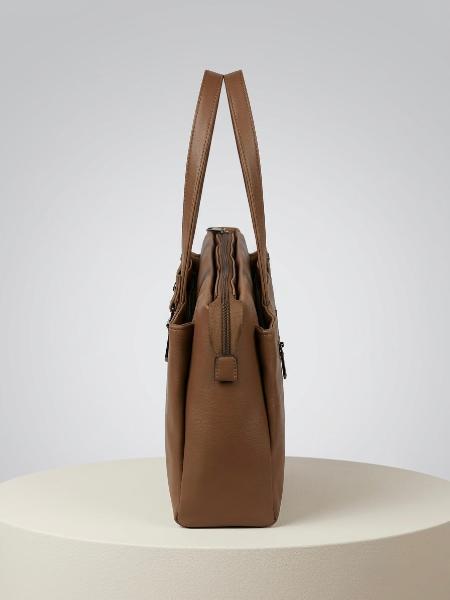 Superiz brown tote bag