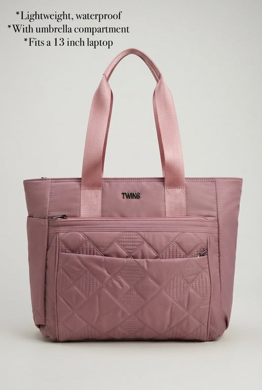 Light pink cloth bag