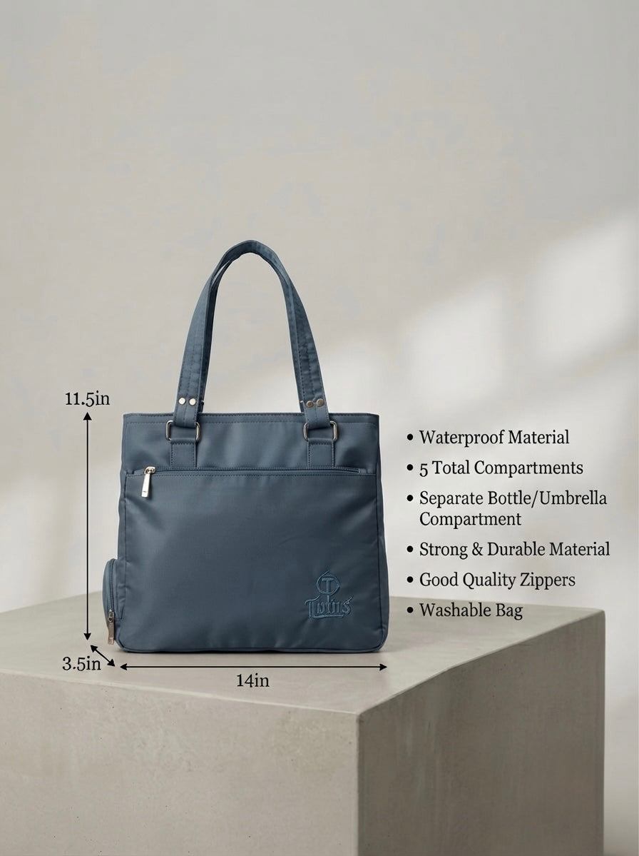 Steel Blue cloth bag