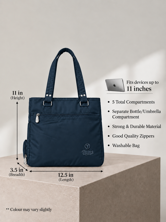 Navy Blue cloth bag