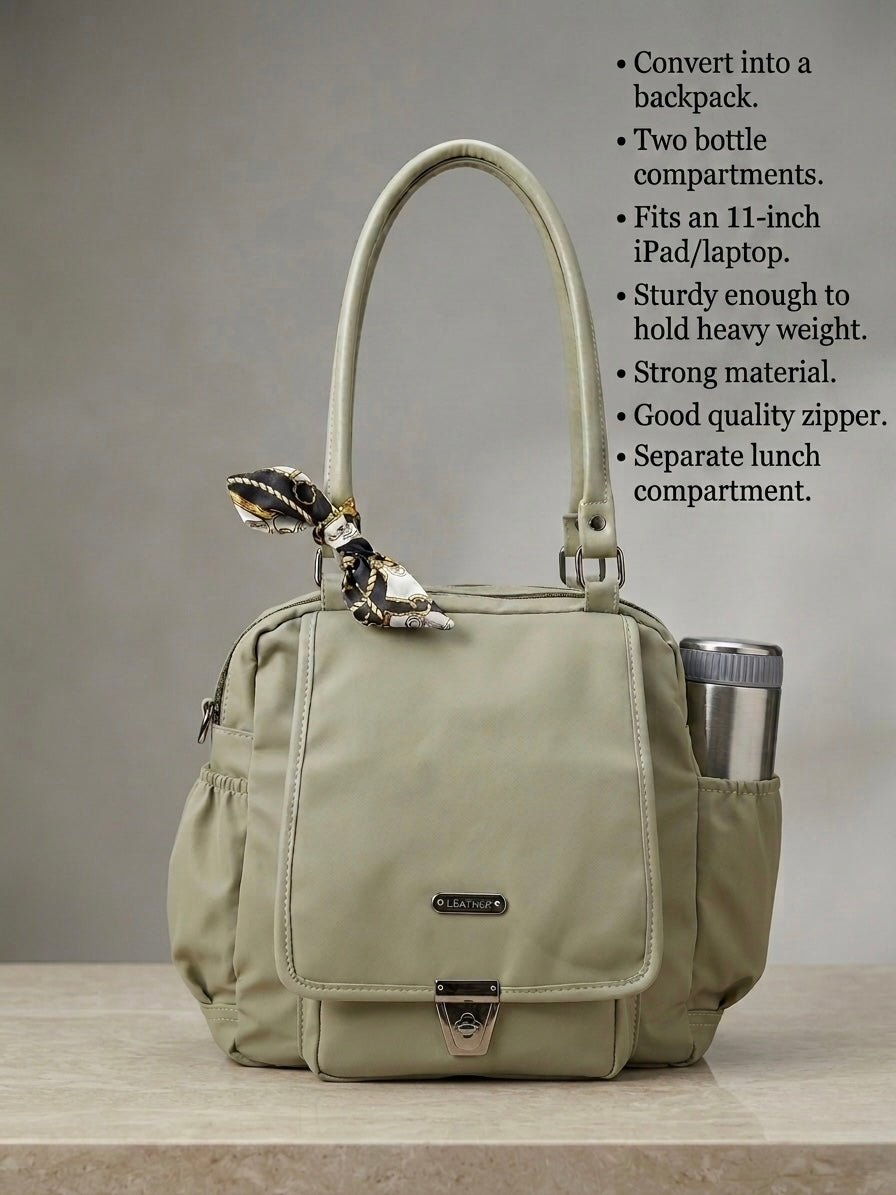 Green Convertible Bag