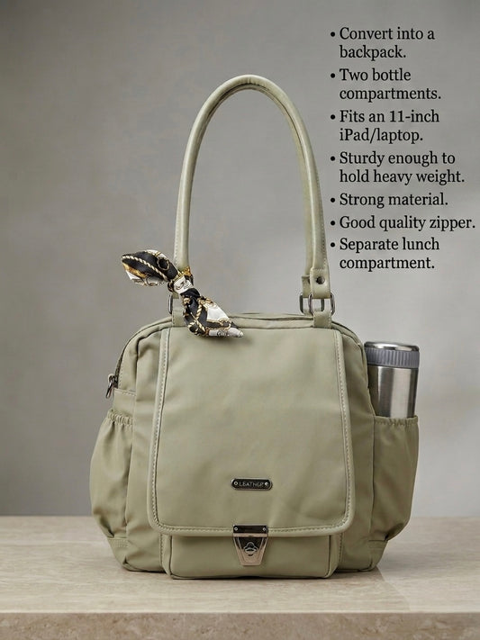 Green Convertible Bag