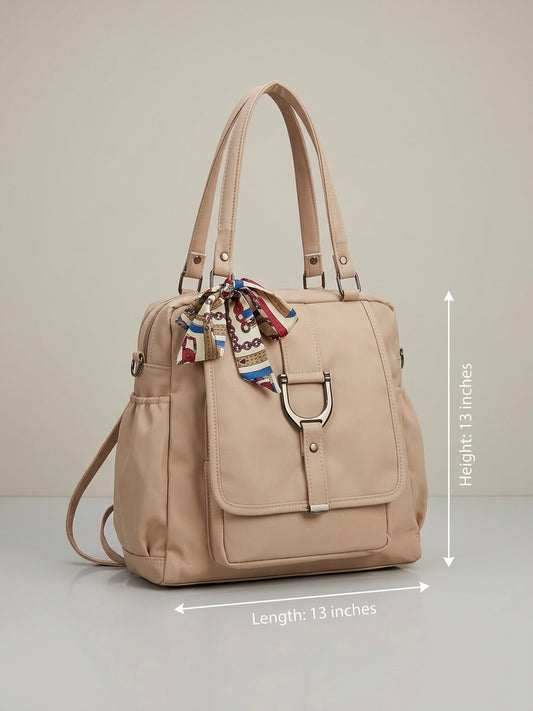Cream Convertible Bag
