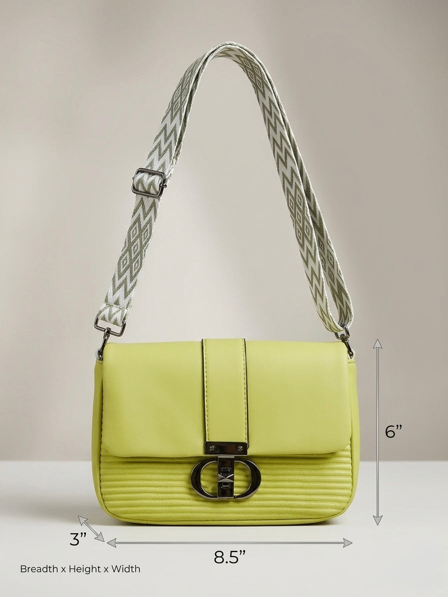 Neon crossbody bag