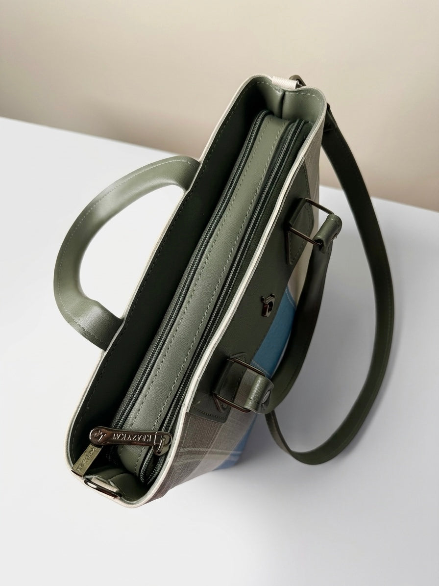 Printed shoulder bag