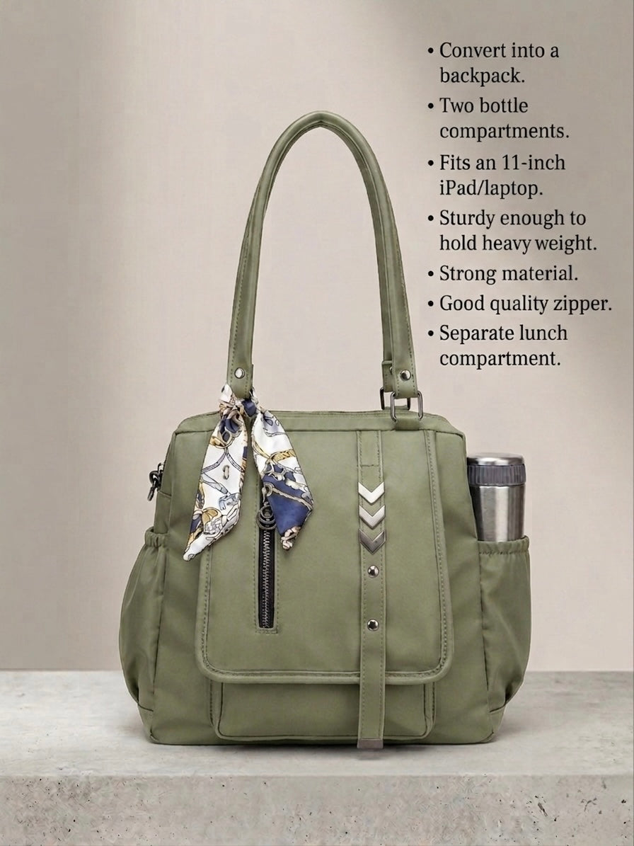 Light green Convertible Bag