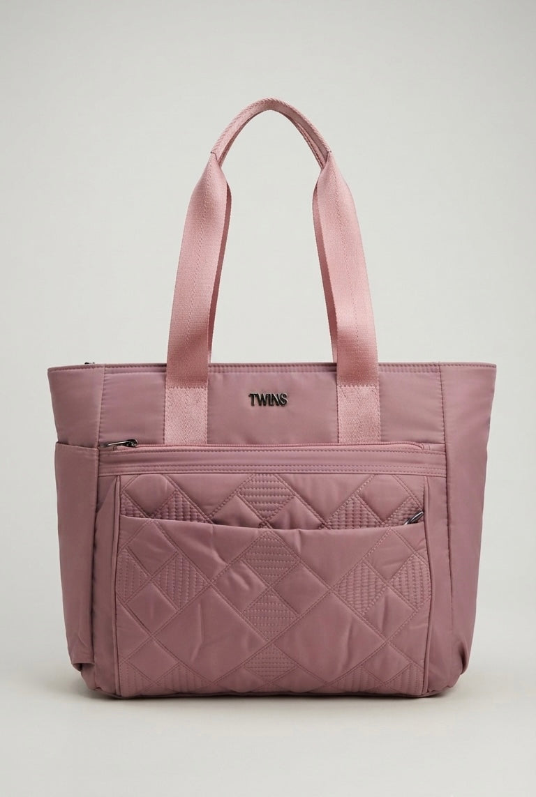 Light pink cloth bag