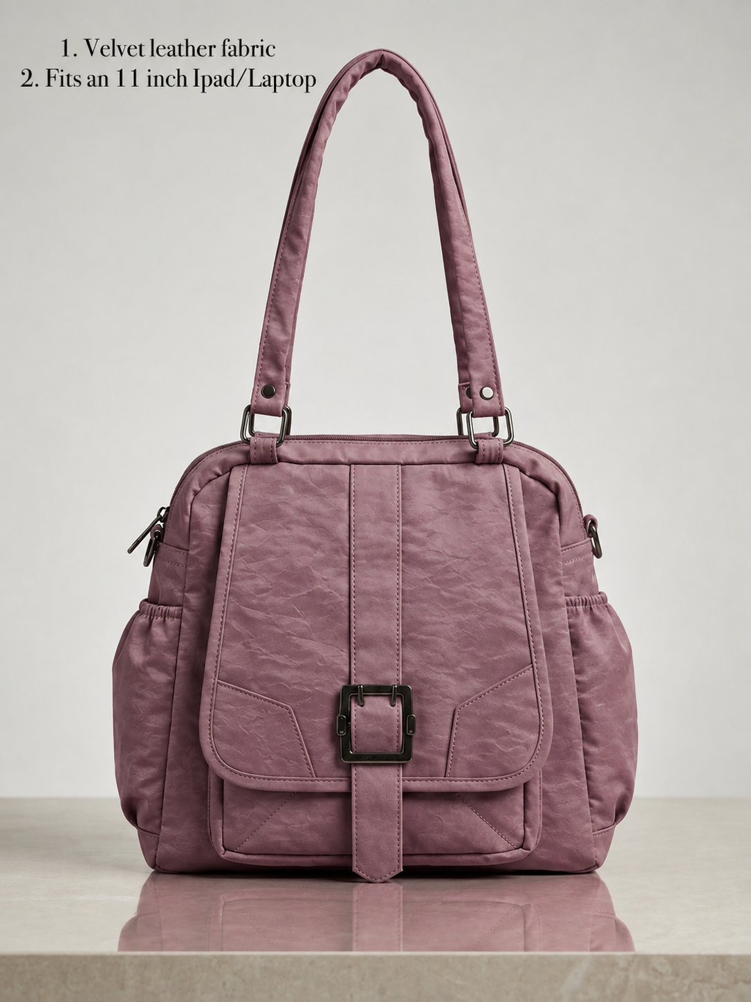 Rose Pink Convertible Bag