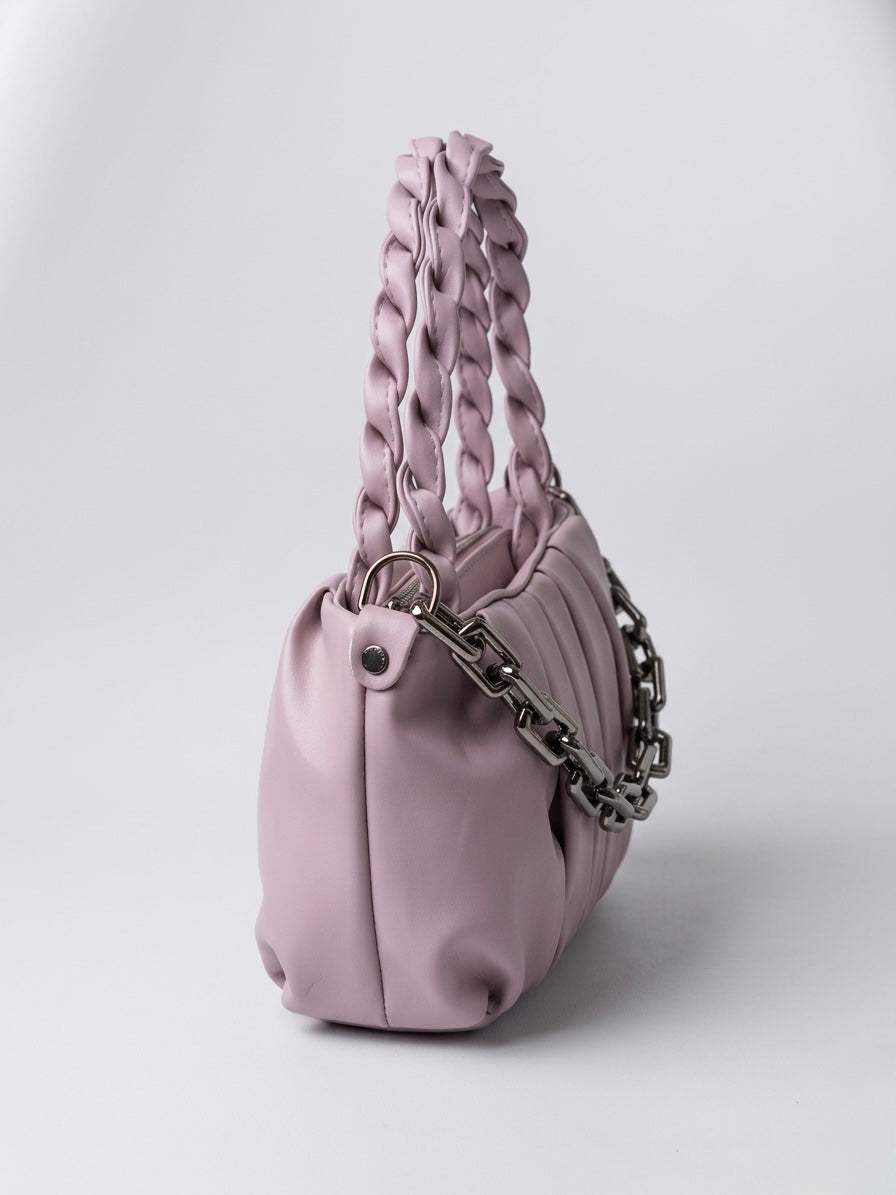 Light pink mini shoulder bag