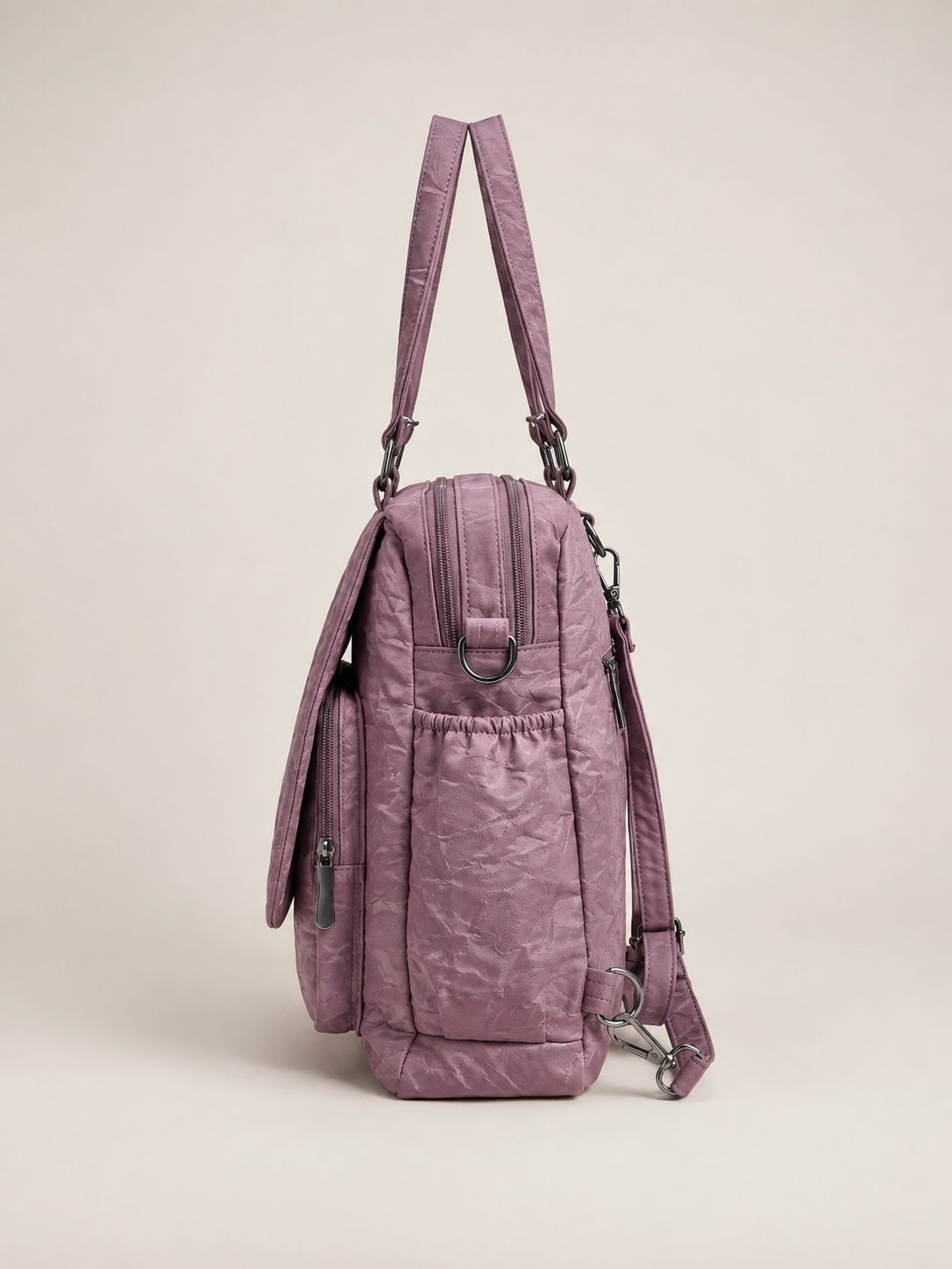 Rose Pink Convertible Bag