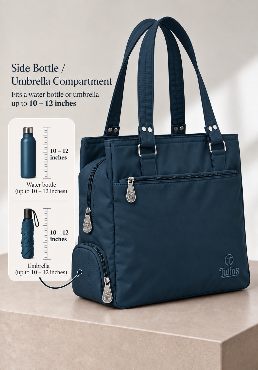 Navy Blue cloth bag