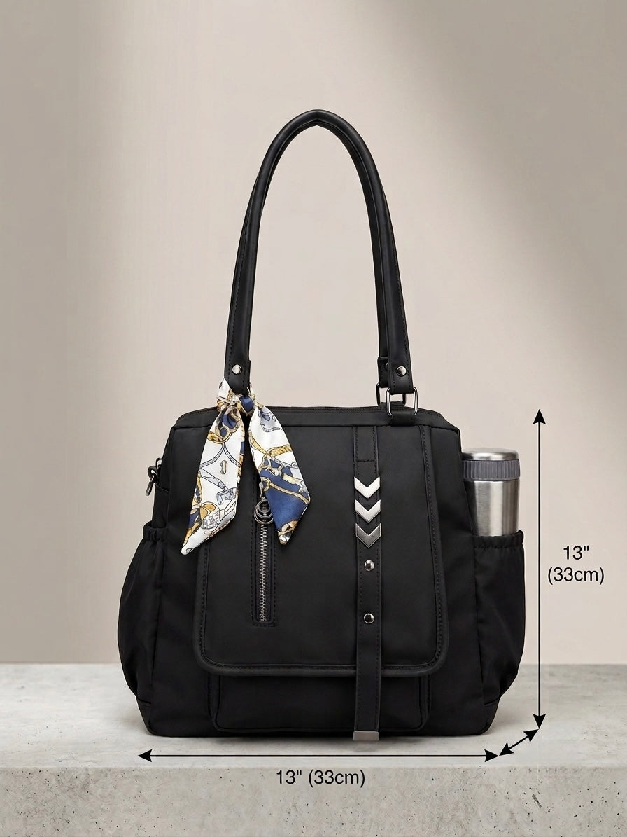 Classic Black Convertible Bag