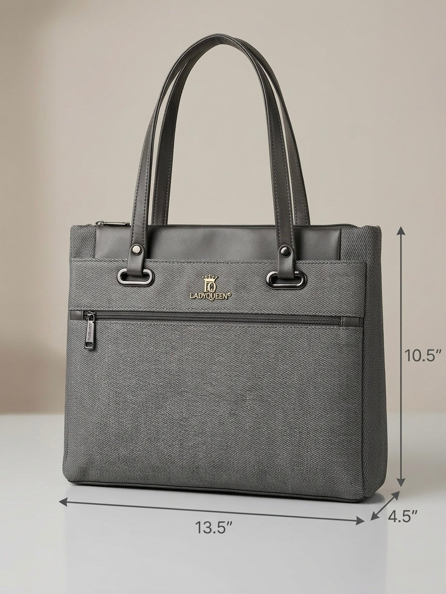 Ladyqueen grey handbag
