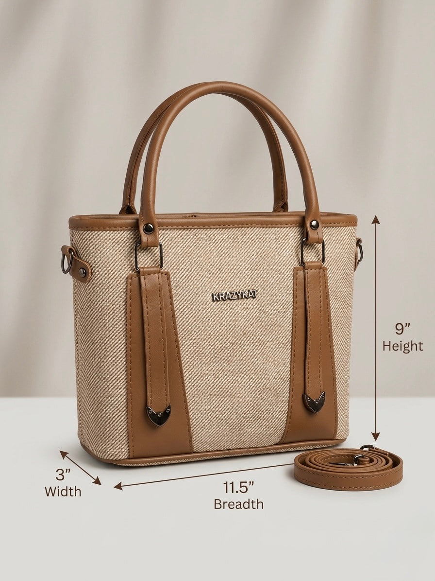 Mini structured tote