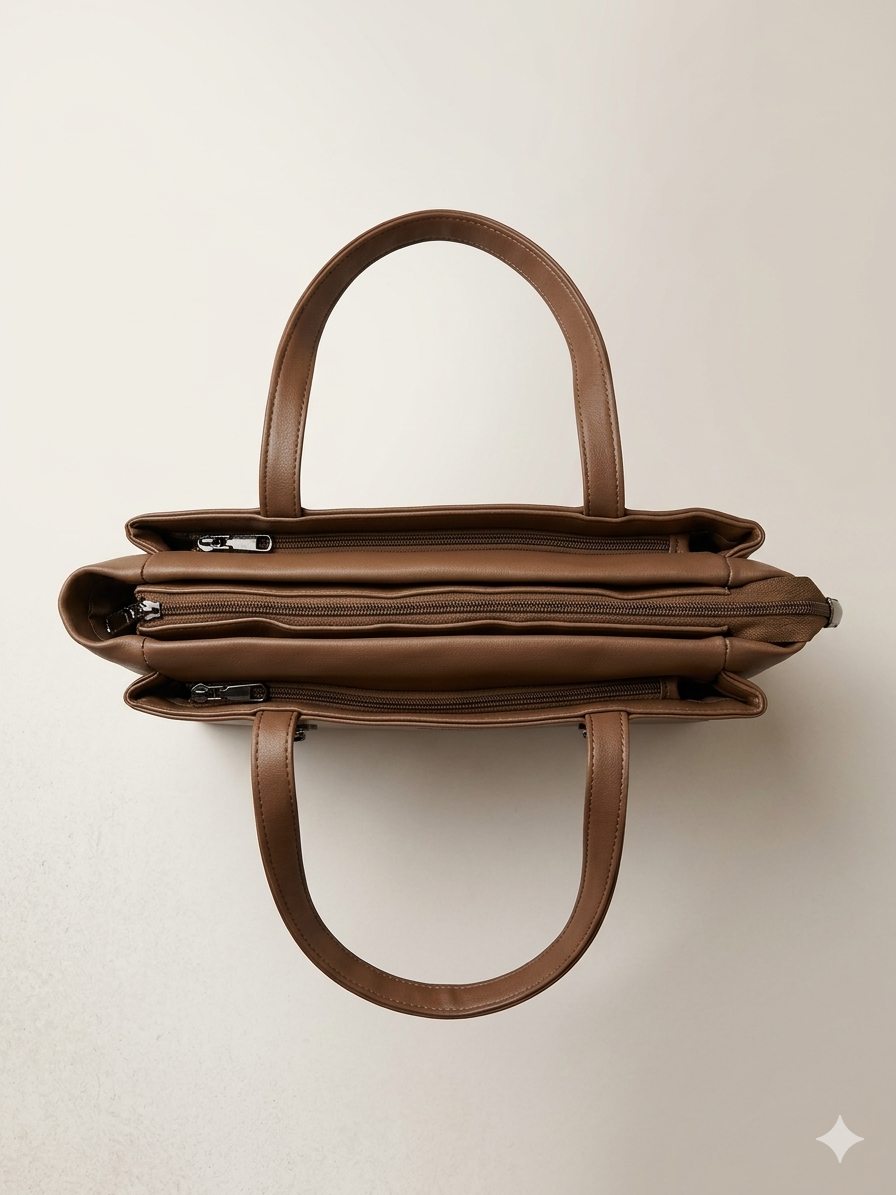 Superiz brown tote bag