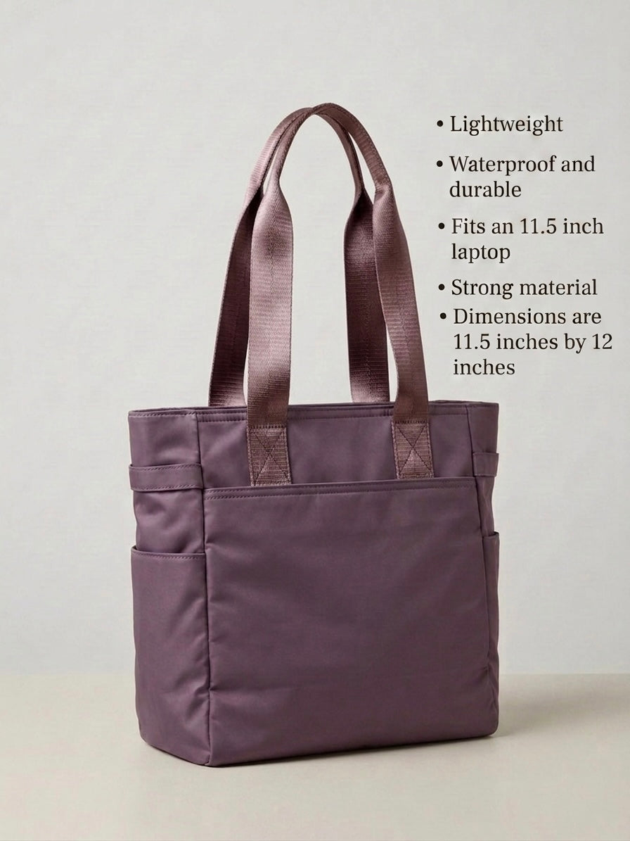Purple Cloth Tote