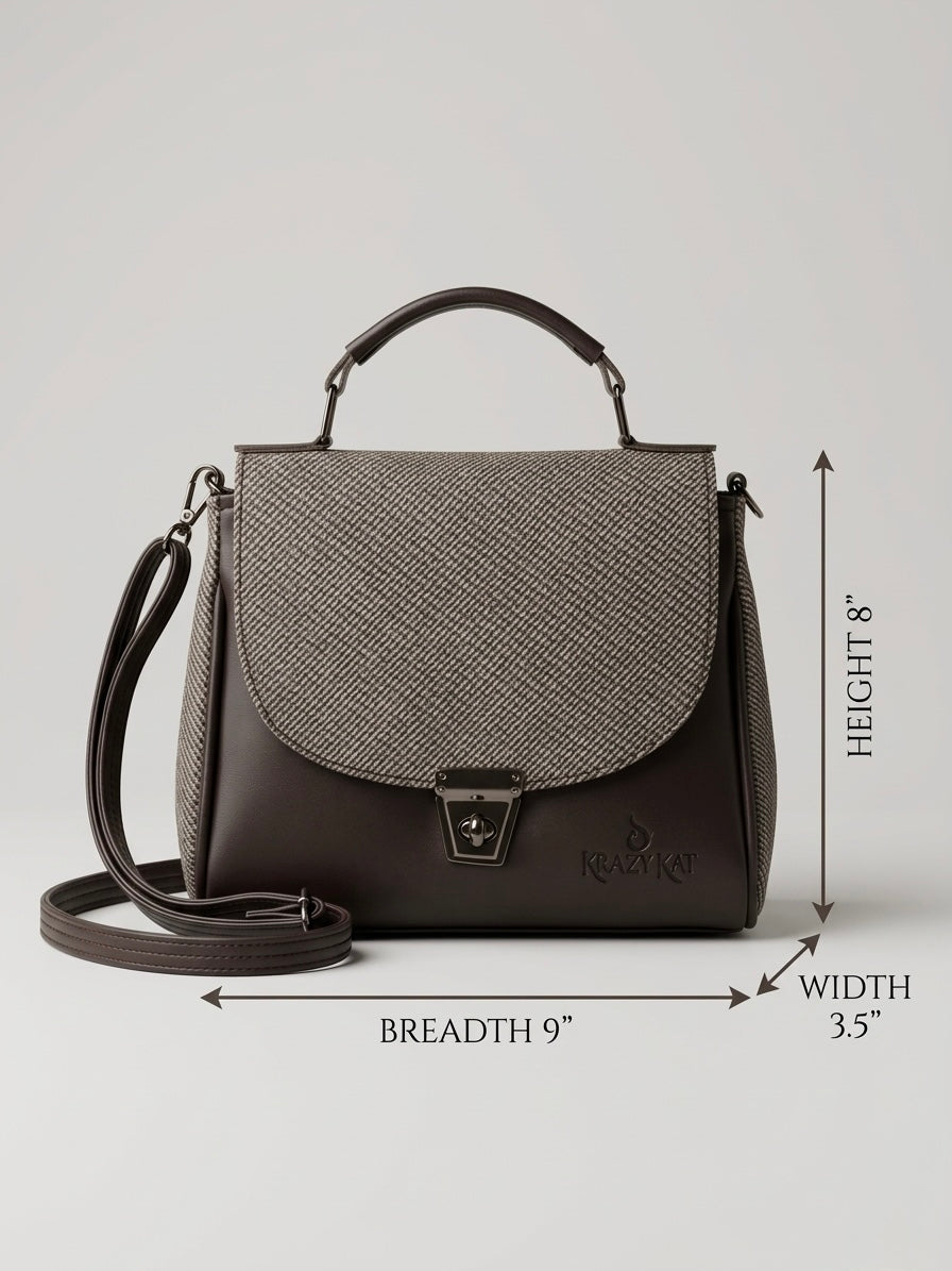 Classic satchel bag