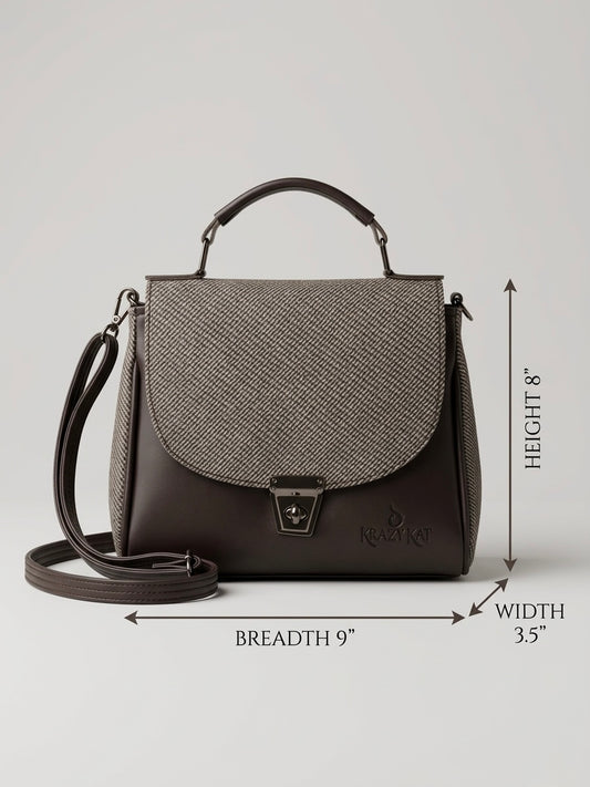 Classic satchel bag
