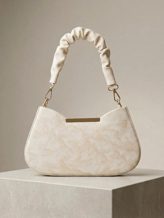 Marble print bag