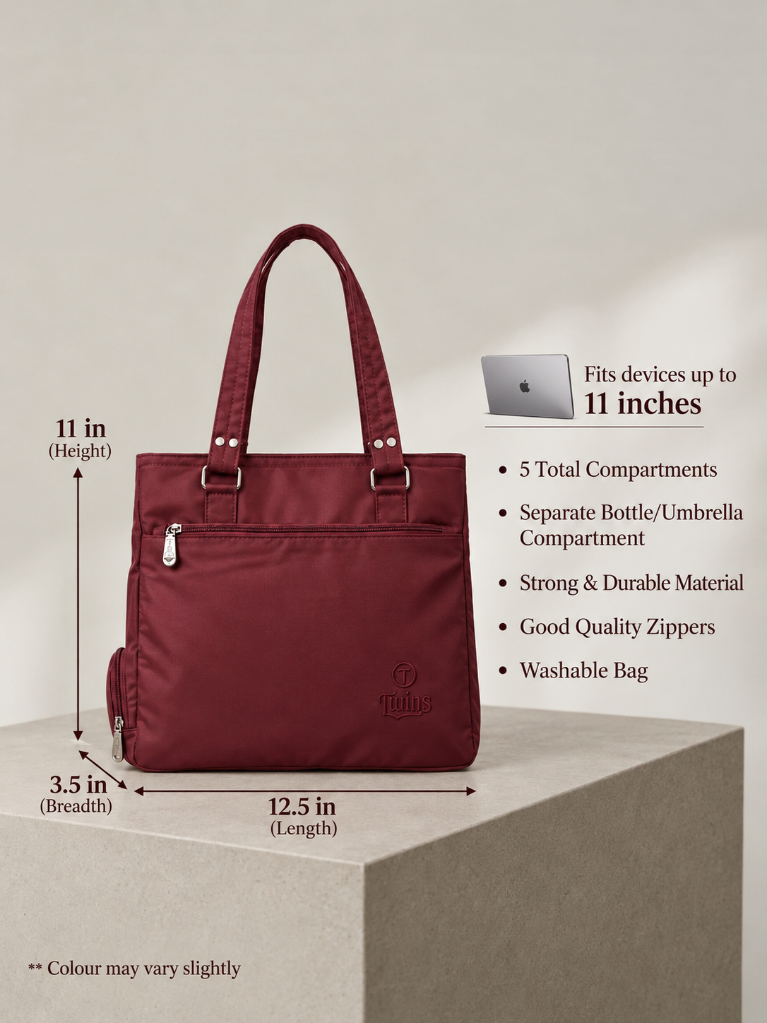 Wine Berry cloth bag