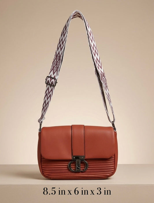 Terracotta crossbody bag