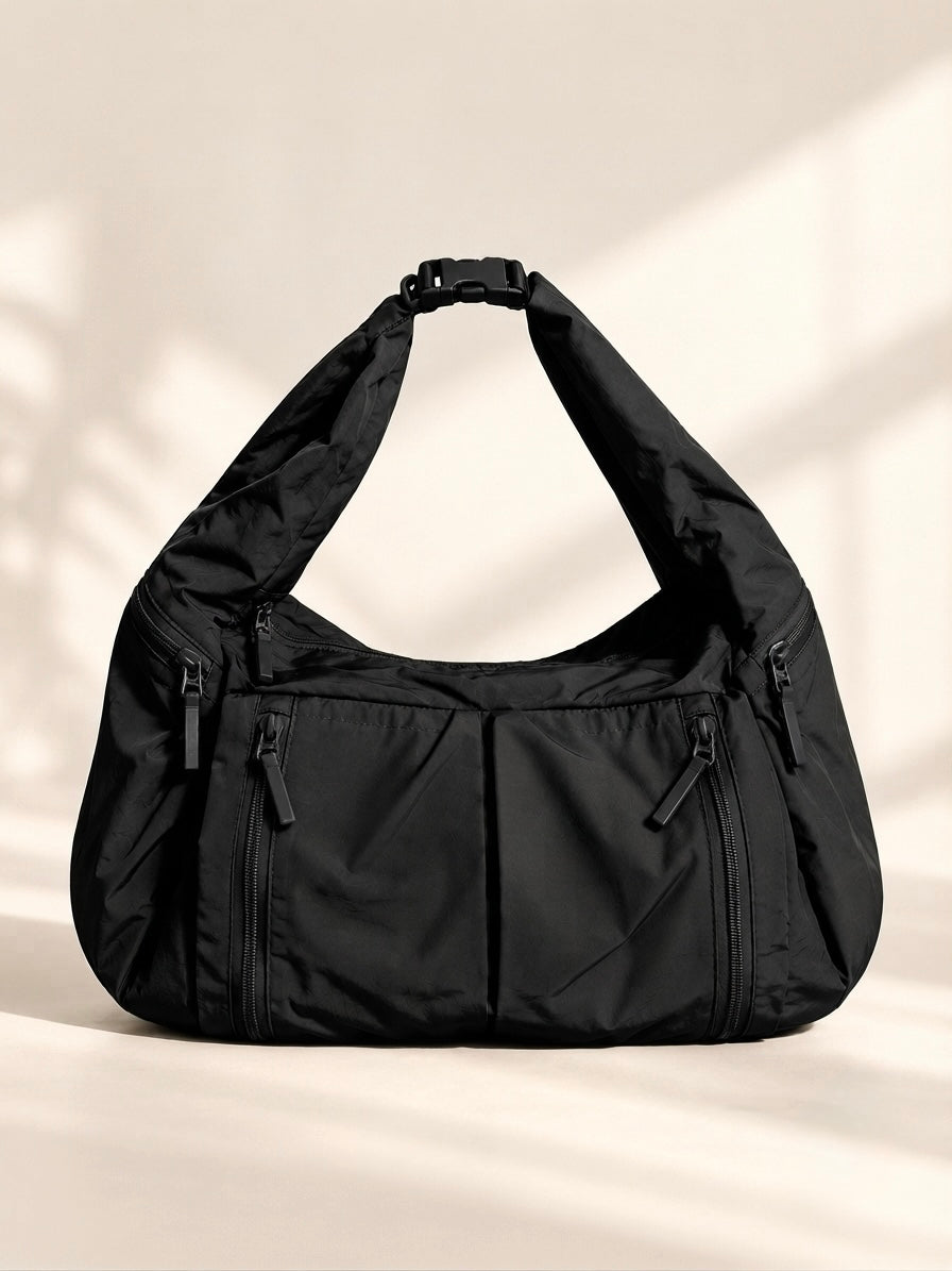 The Mila Hobo Bag(Black)