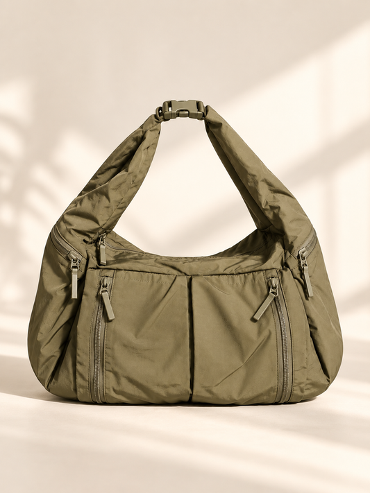 The Mila Hobo Bag(Khaki)