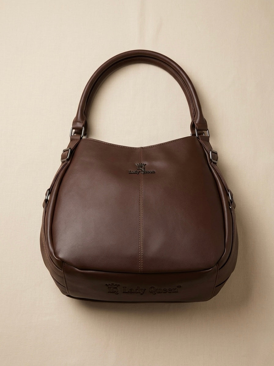 Ladyqueen brown hobo bag