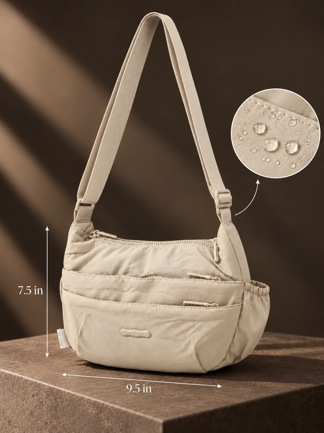 Ivory Crossbody Bag