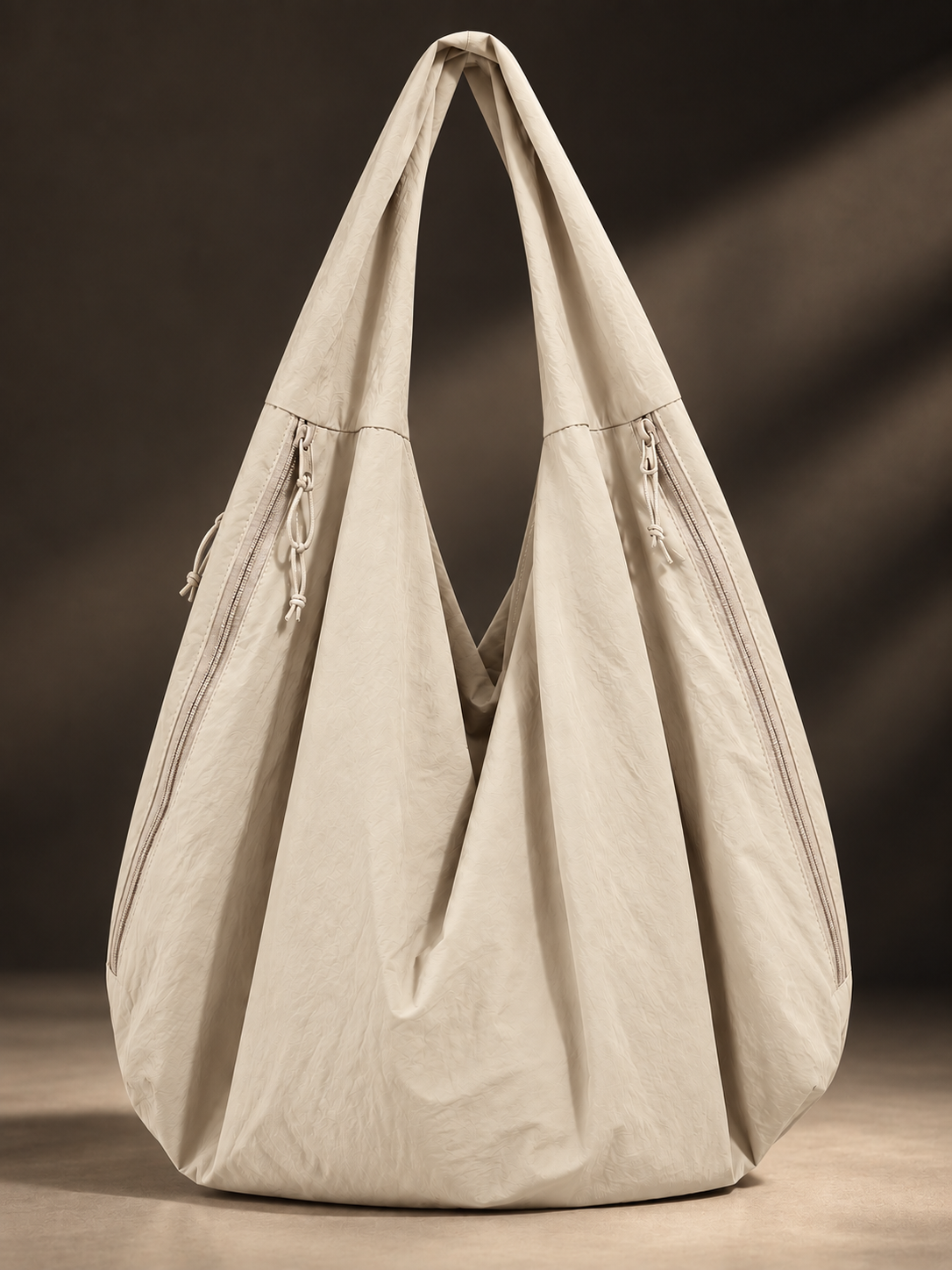 Ivory Hobo tote