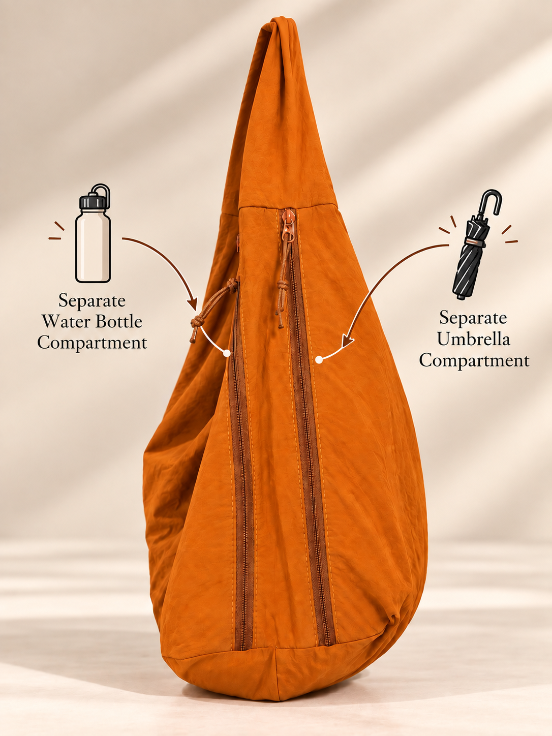 Mustard Hobo tote