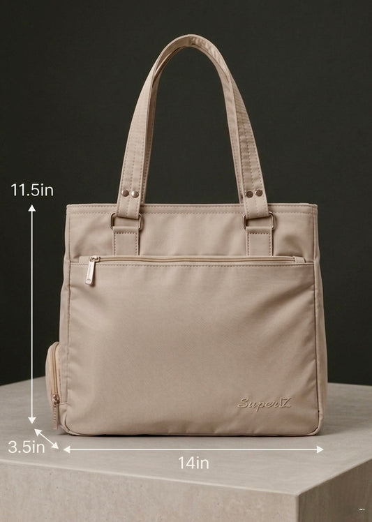 Ivory cloth bag