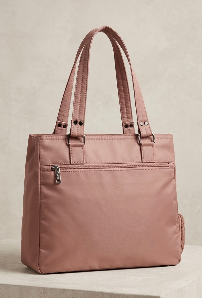 Peach cloth bag