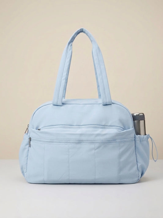 Blue tote plus duffle bag