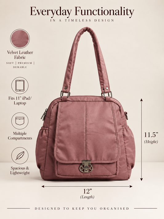 Queen Pink Convertible Bag