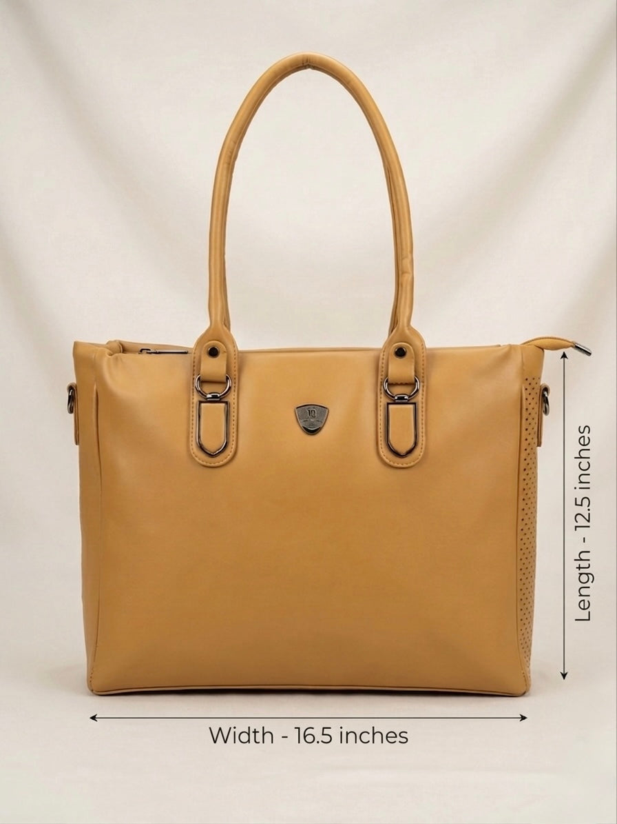 Mustard tote bag