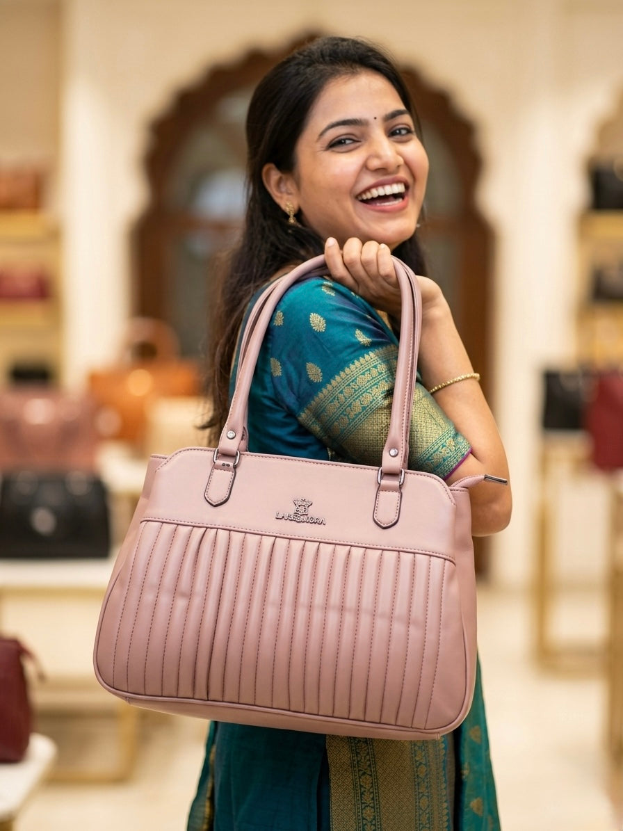 Ladyqueen mauve pink bag