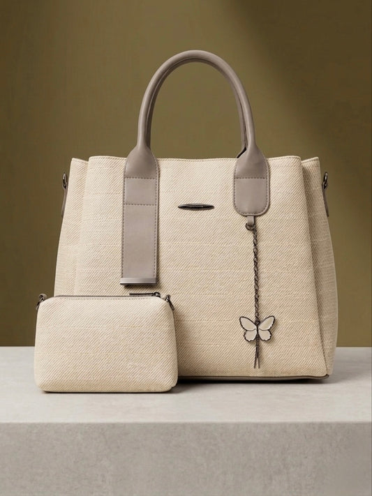 Ivory soft tote bag 2.0